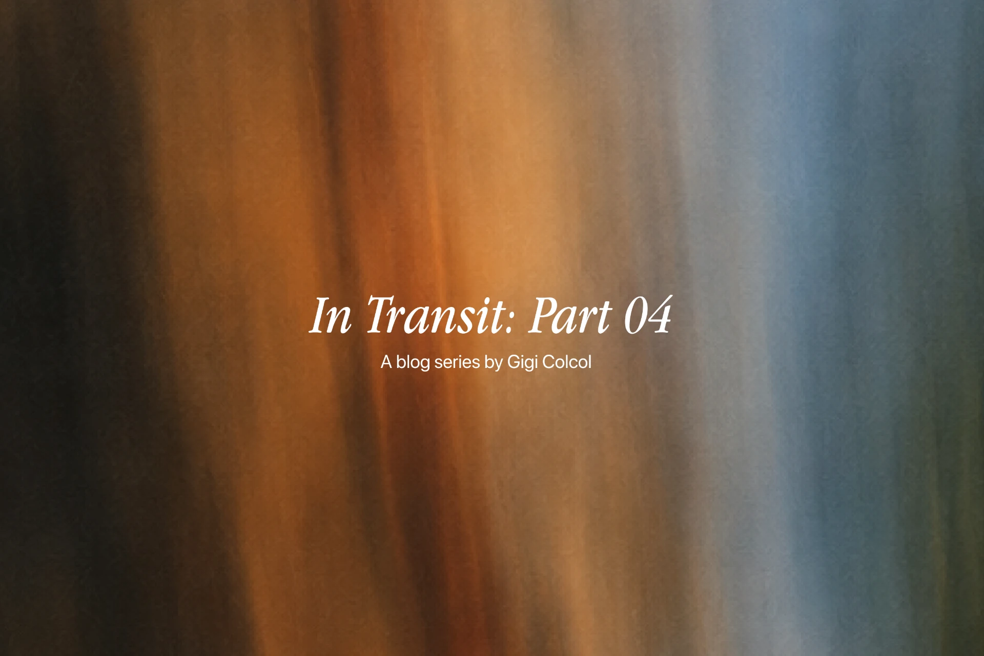 In Transit: Part 04 cover